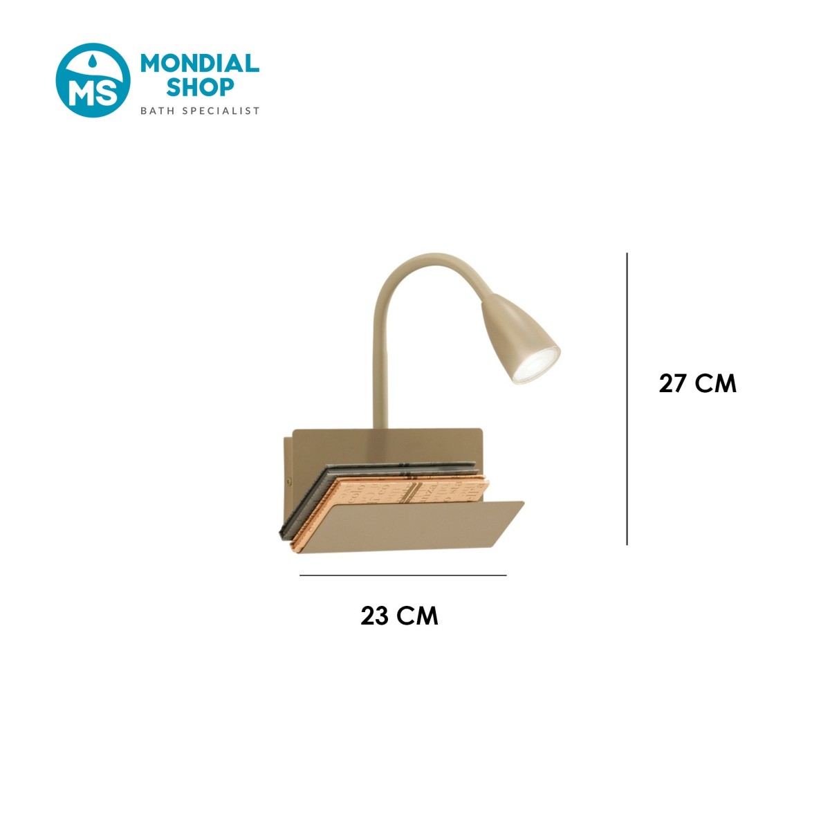 Lampe de lecture flexible GU10 | Mondialshop