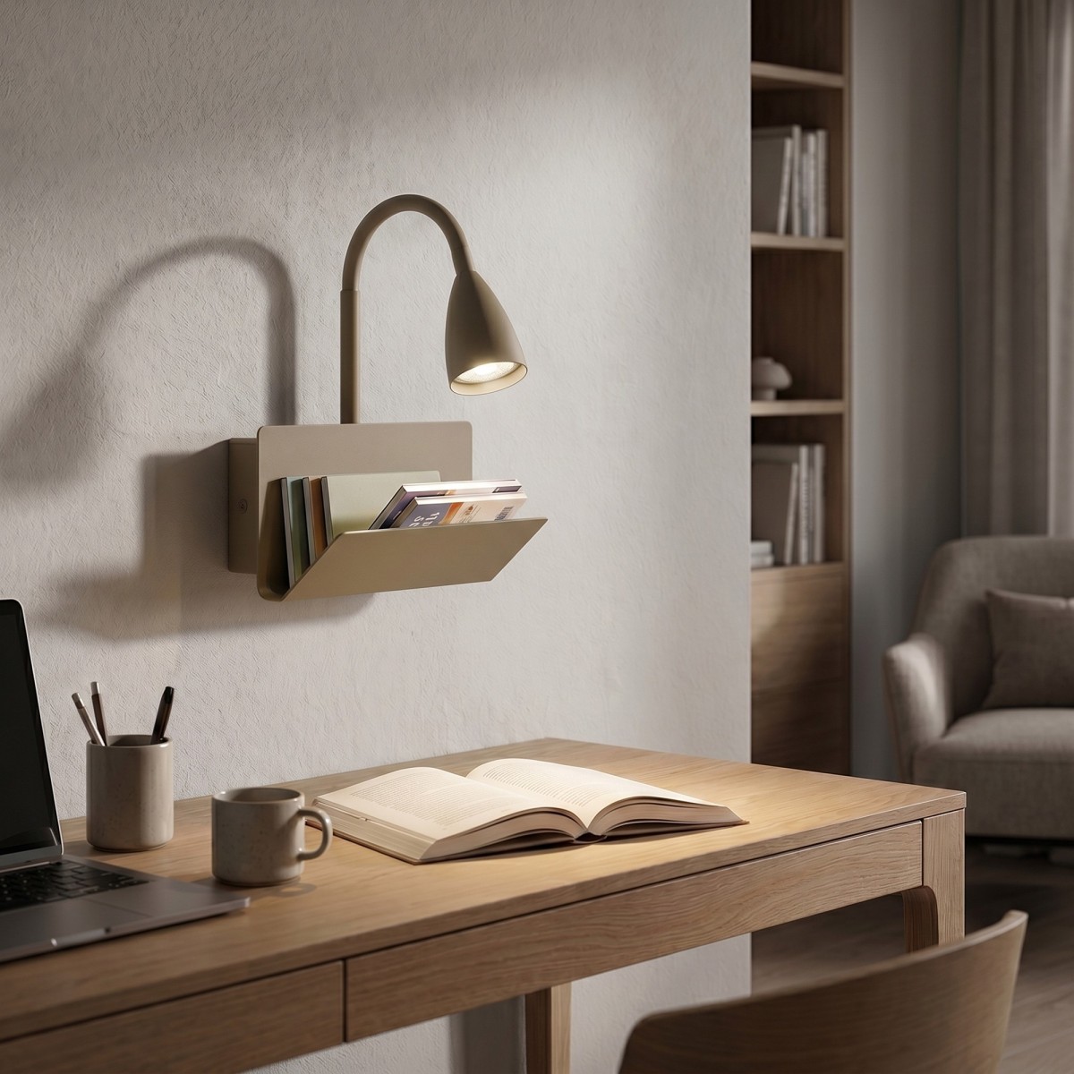 Lampe de lecture flexible GU10 | Mondialshop