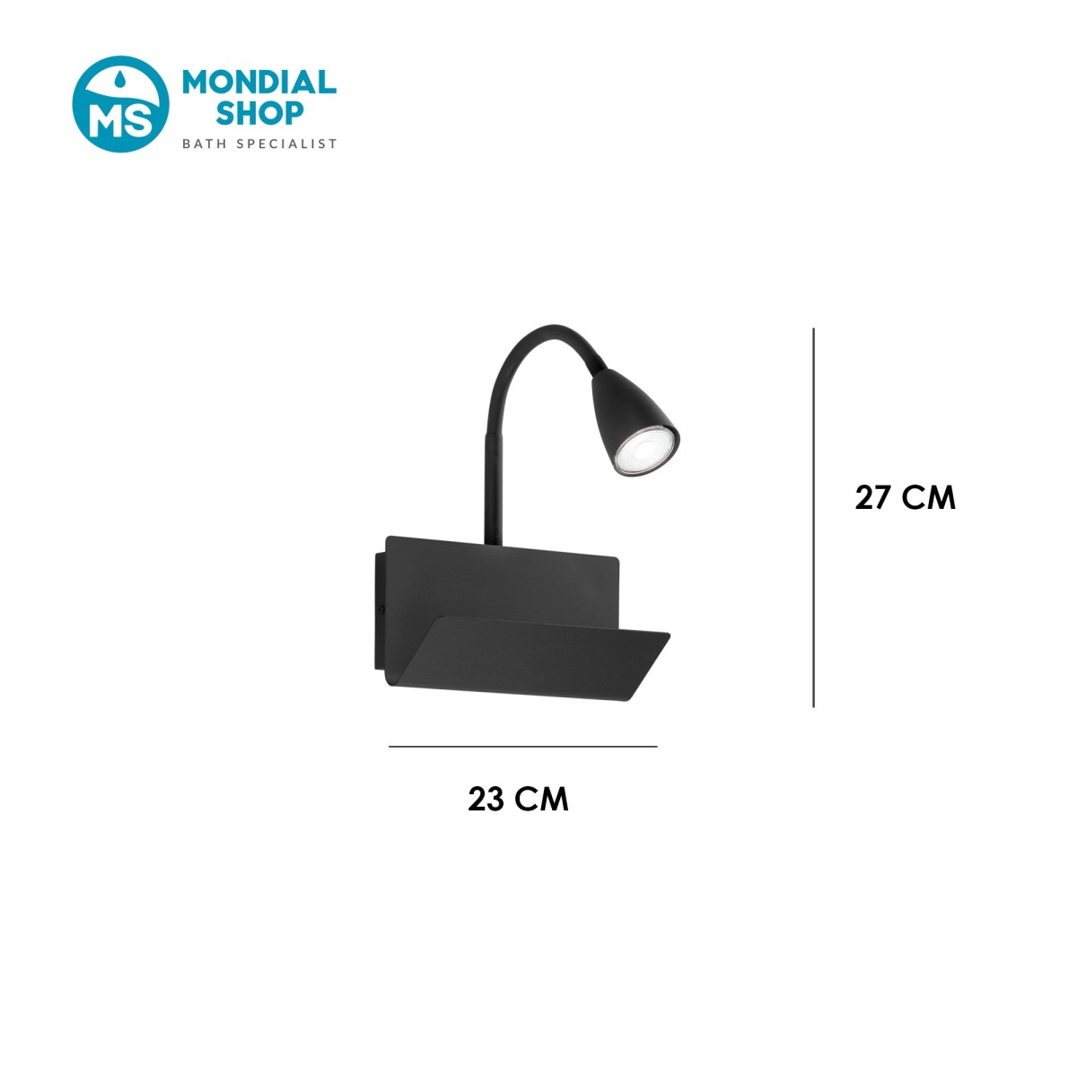 Flexible GU10-Leseleuchte | Mondialshop