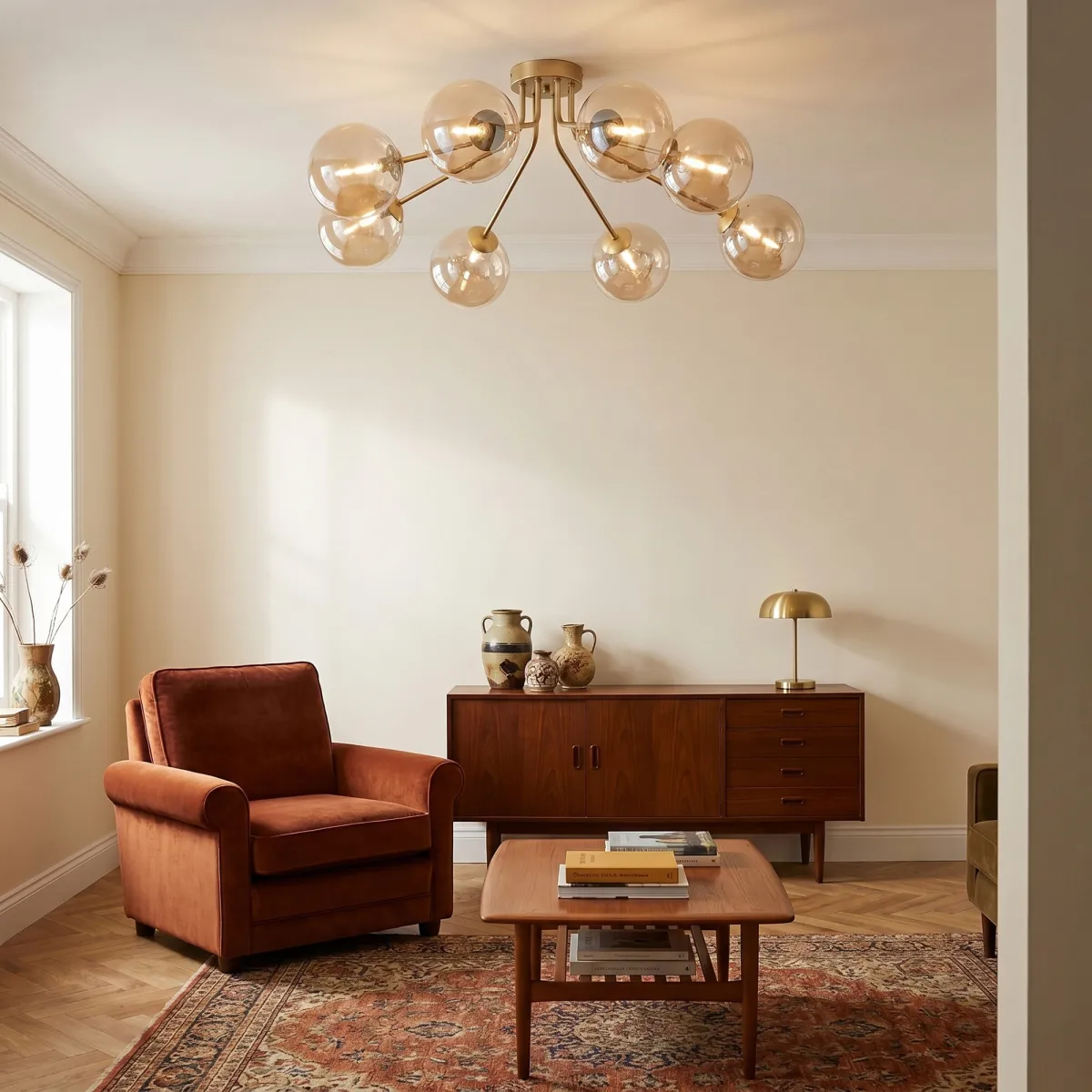 Moderne 8-flammige G9-Deckenleuchte | Mondialshop