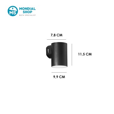 Applique murale LED ronde moderne 8W | Mondialshop