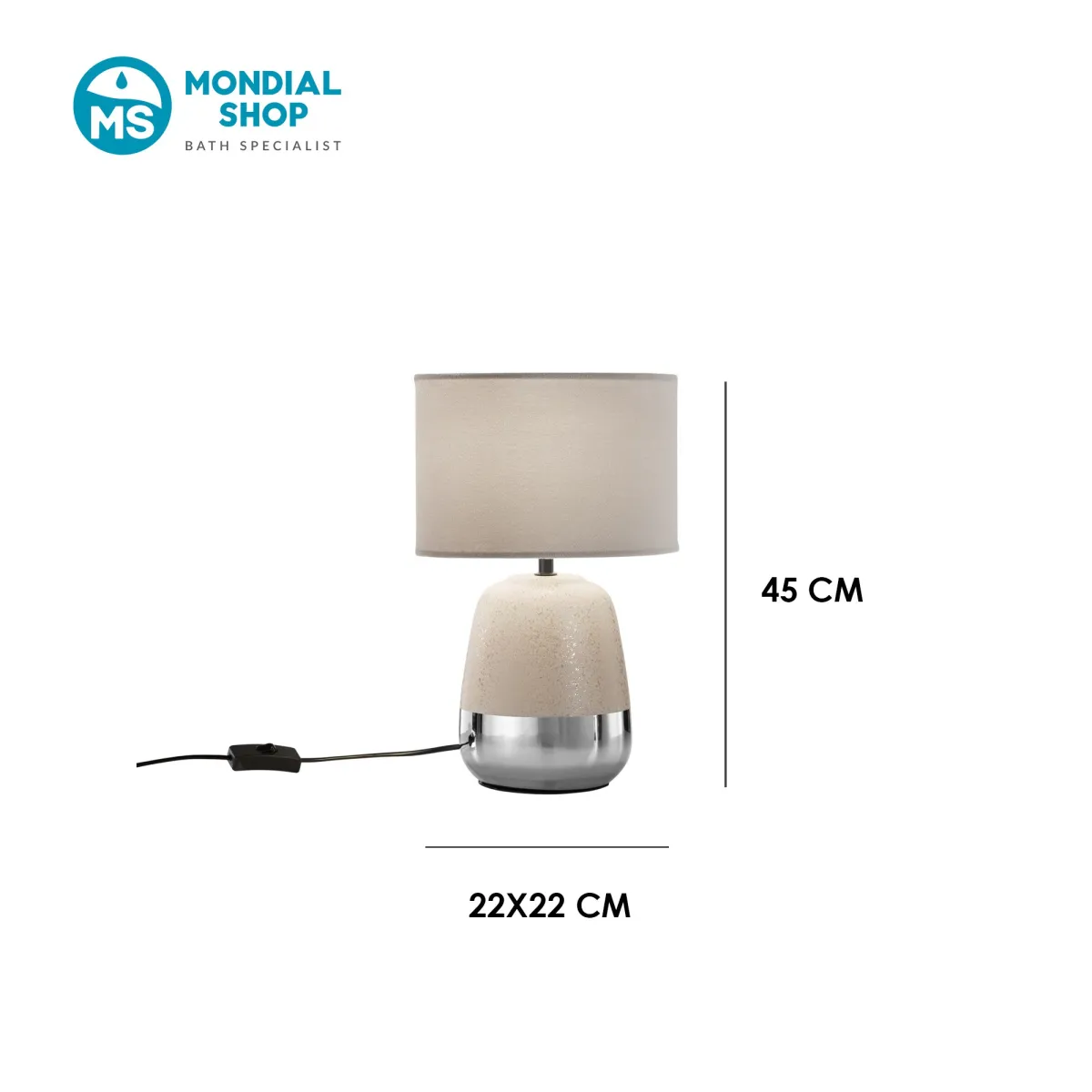 Moderne E27-Tischleuchte | Mondialshop