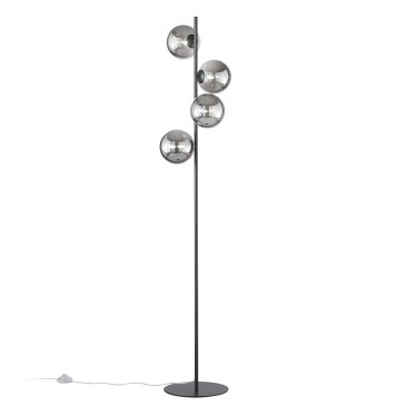 Lampadaire moderne 4xG9 au design géométrique | Mondialshop
