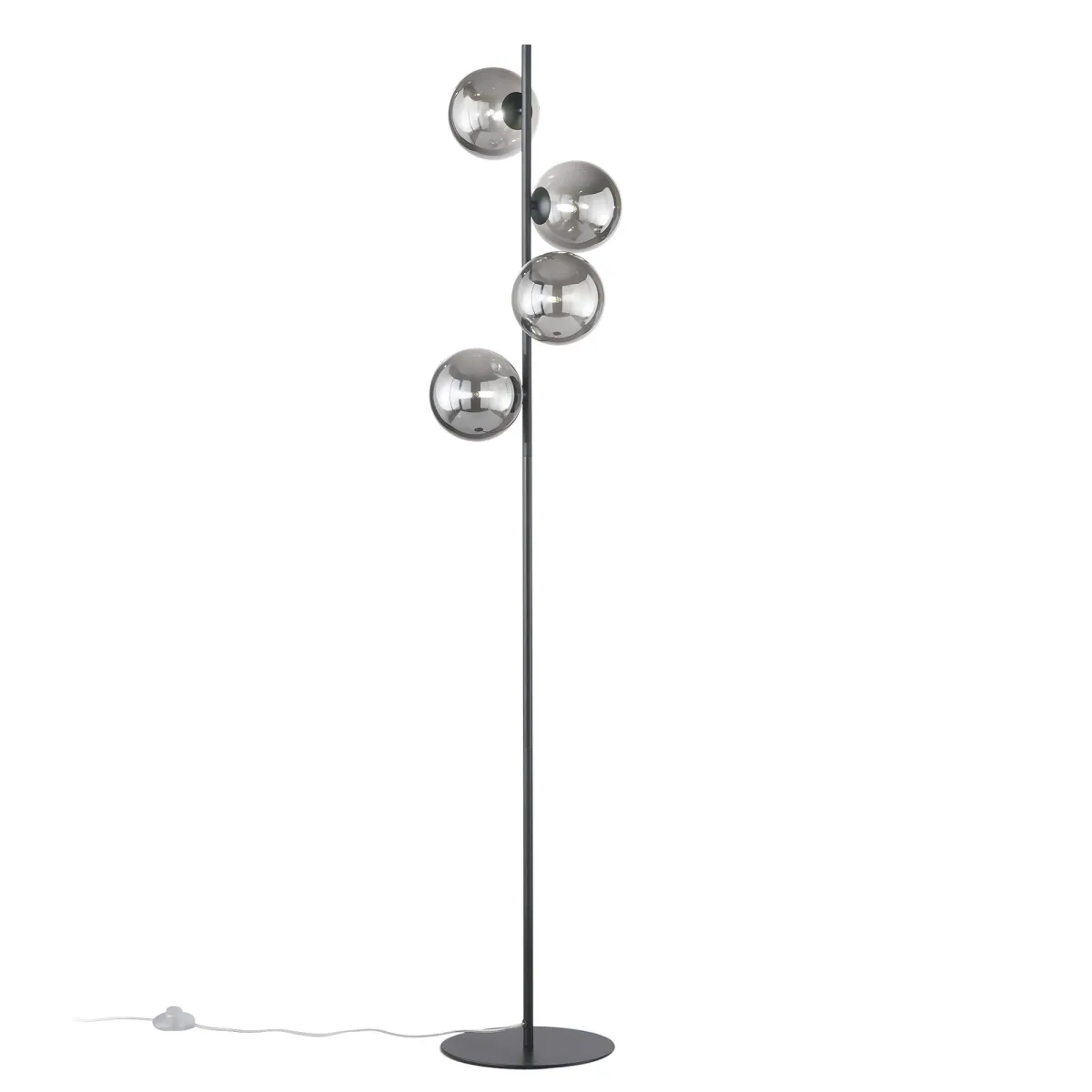 Lampadaire moderne 4xG9 au design géométrique | Mondialshop