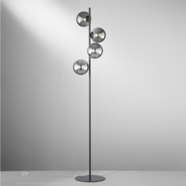 Piantana Moderna 4xG9 Design Geometrico | Mondialshop