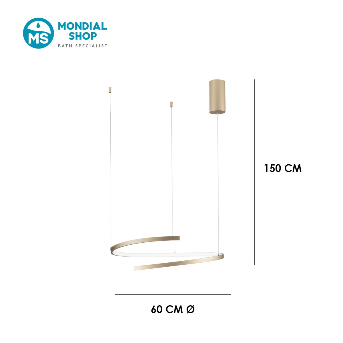 Suspension LED moderne | Mondialshop