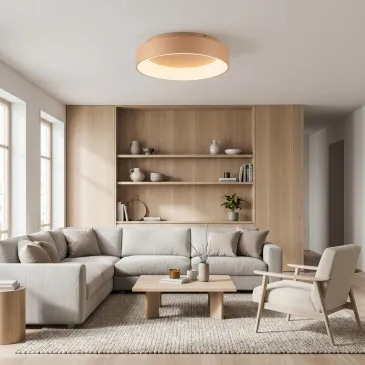 Plafonnier LED 60 W avec éclairage réglable | Mondialshop