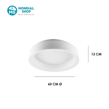 Plafoniera LED 60W Luce Regolabile | Mondialshop