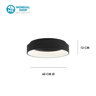 Plafoniera LED 60W Luce Regolabile | Mondialshop