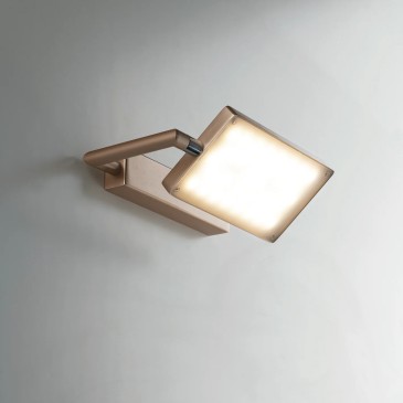 APPLIQUE LED BOOK ORO 18W 1820LM 3200K 22,5X15X10CM
