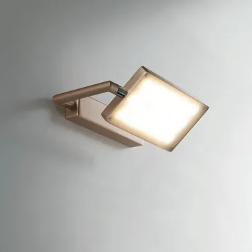 Applique murale réglable en aluminium Giriga, LED, lumière chaude, 17 watts