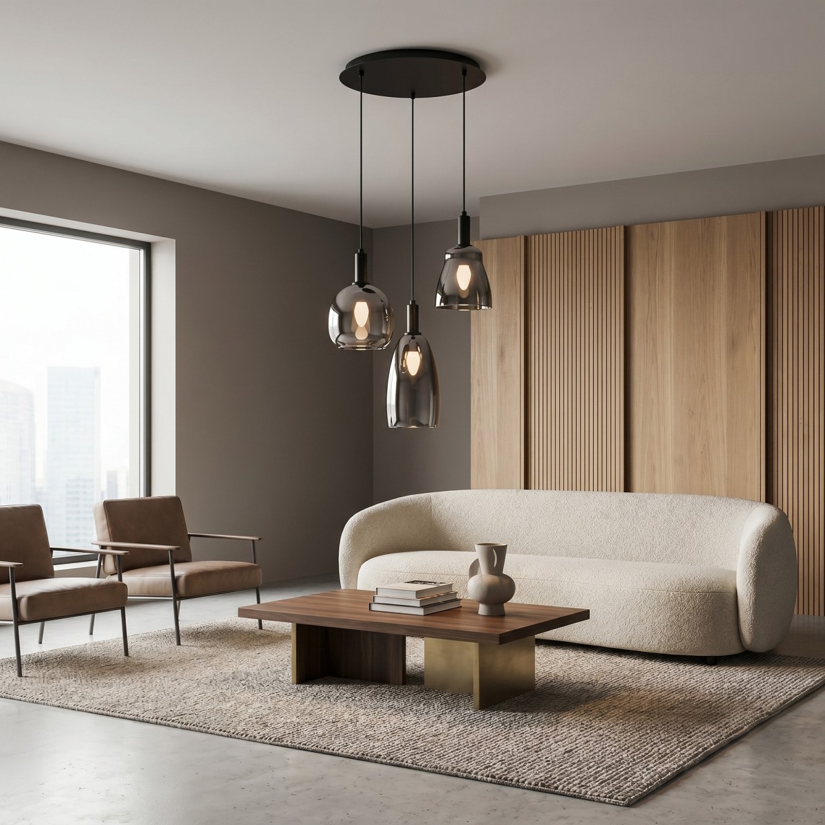 Lampada da Tavolo Nera in Ceramica E14 | Mondialshop