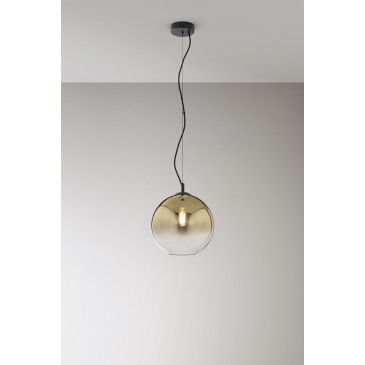 Moderner Kronleuchter aus Gold oder Kupfer | Mondialshop
