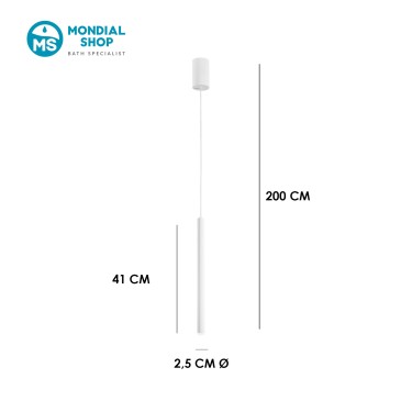 Zylindrische Pendelleuchte 5W | Mondialshop