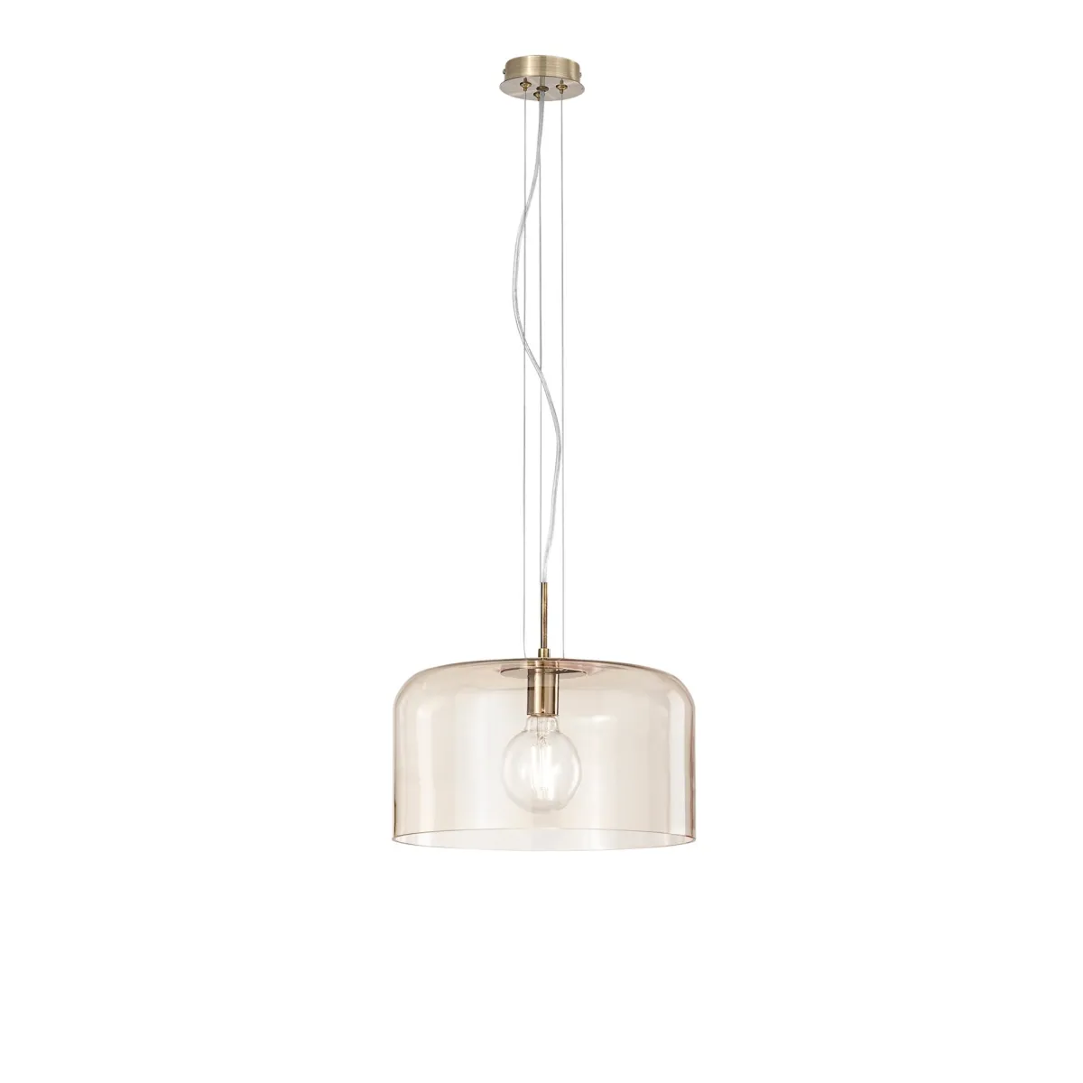 E27 Glas-Pendelleuchte | Mondialshop