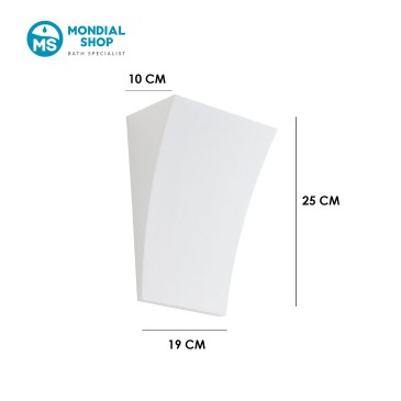 Applique murale moderne à double émission avec 2 ampoules G9 | Mondialshop