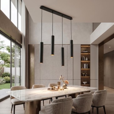 Linear Suspension 4XGU10 | Mondialshop