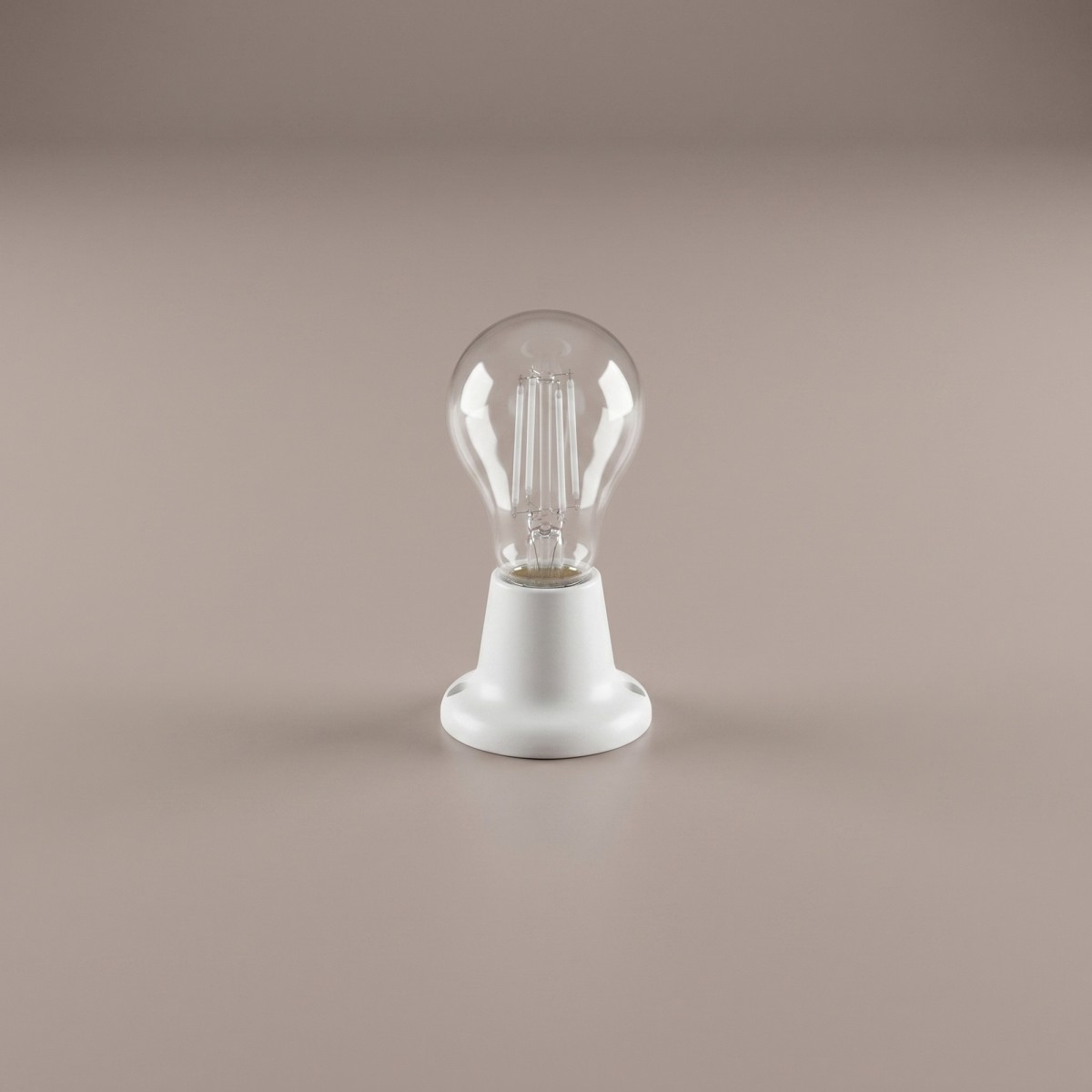 Douille E27 blanche moderne | Mondialshop