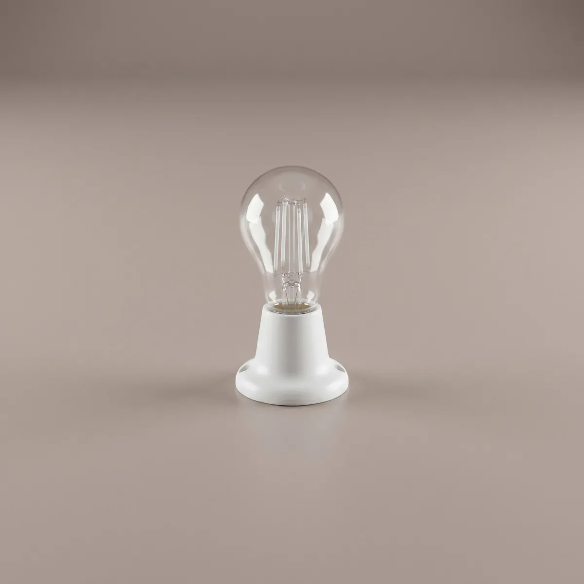 Moderne weiße E27-Lampenfassung | Mondialshop