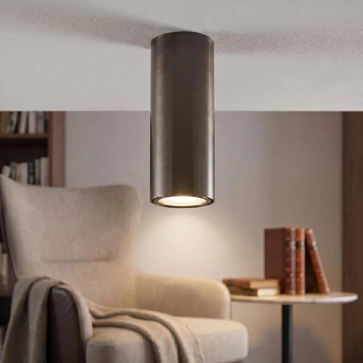 Minimalistische Röhren-Deckenleuchte GU10 | Mondialshop