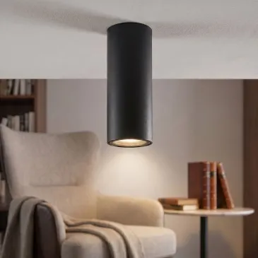 Plafonnier tubulaire minimaliste GU10 | Mondialshop