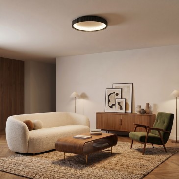 Plafonnier LED ultra-mince avec éclairage réglable | Mondialshop
