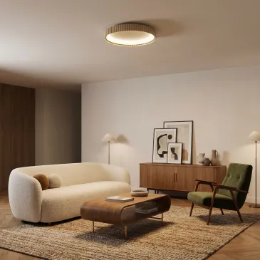 Ultraflache LED-Deckenleuchte mit verstellbarer Helligkeit | Mondialshop