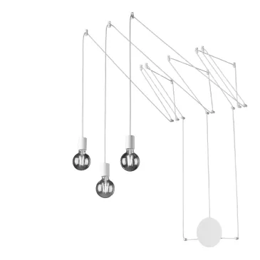 Lampadario 3XE27 Moderno in 2 Colori | Mondialshop