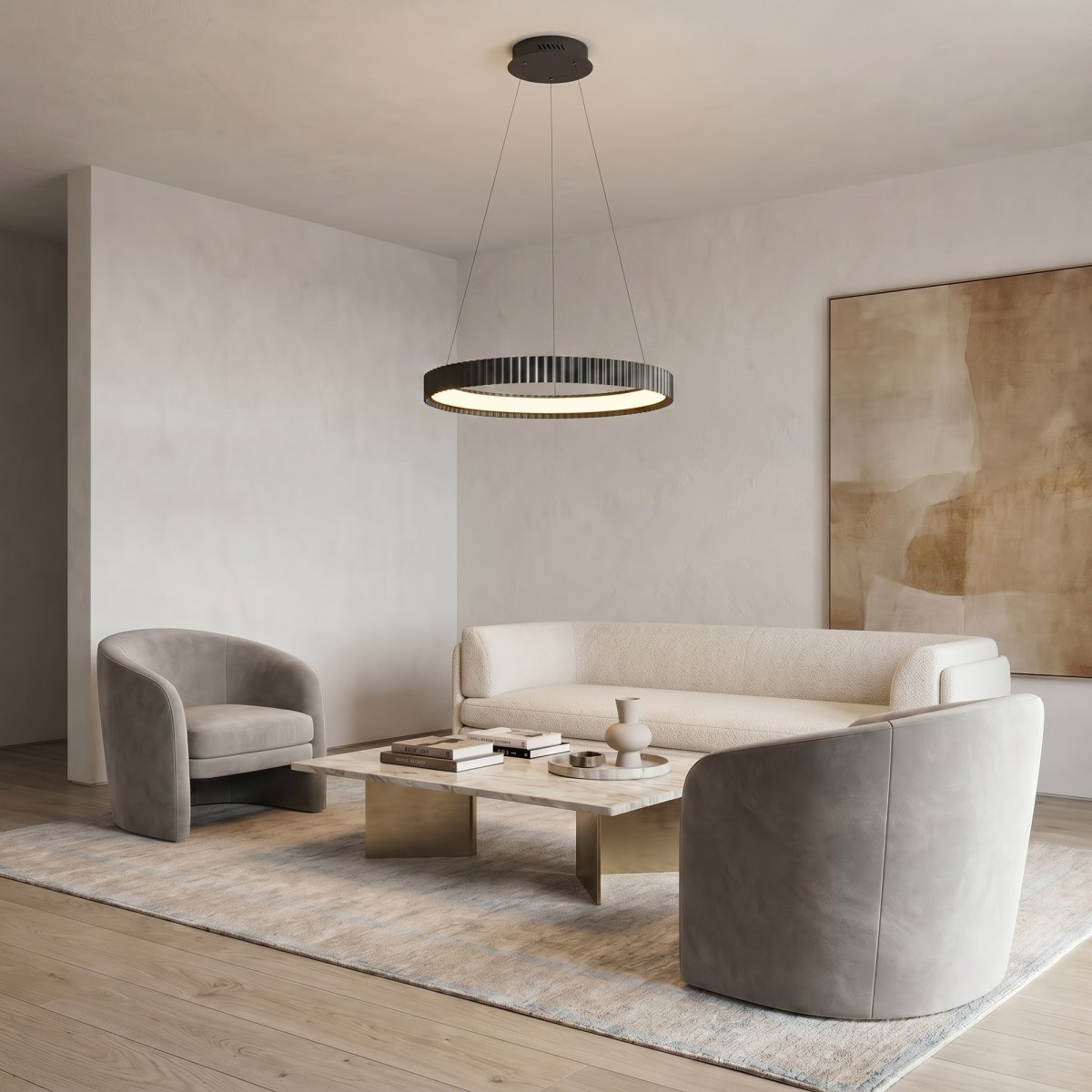 Sospensione LED 40W in Metallo | Mondialshop