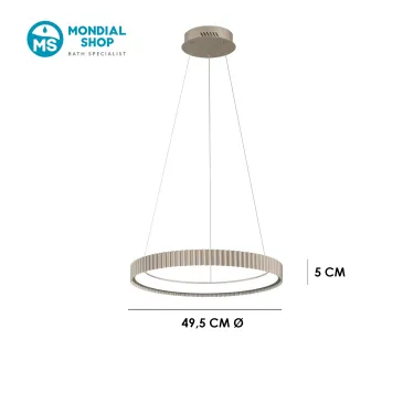Sospensione LED 40W in Metallo | Mondialshop