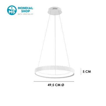 40-W-LED-Metall-Pendelleuchte | Mondialshop