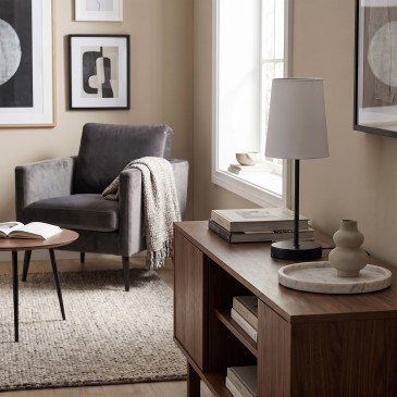 Lampada da Comodino 3 Varianti Elegante E14