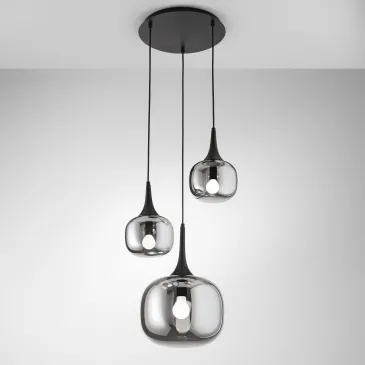 Moderner Kronleuchter in Weiß oder Grau | Mondialshop