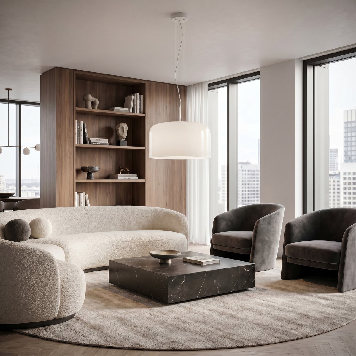Suspension en verre E27 | Mondialshop