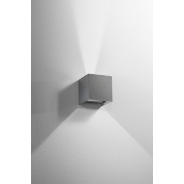Lampada a parete cubo da...