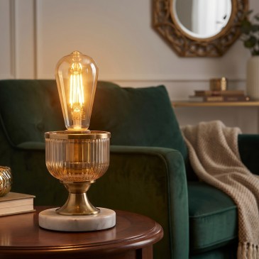 Lampadina LED E27 8W Filamento ambrato 806 Lumen Luce vintage