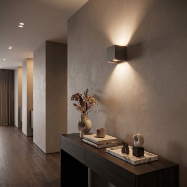 Applique murale LED à double émission, disponible en 4 couleurs | Mondialshop