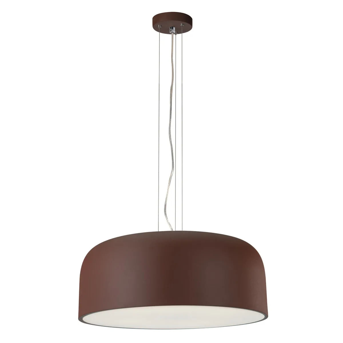 Sospensione 4xE27 in Bianco o Bronzo | Mondialshop