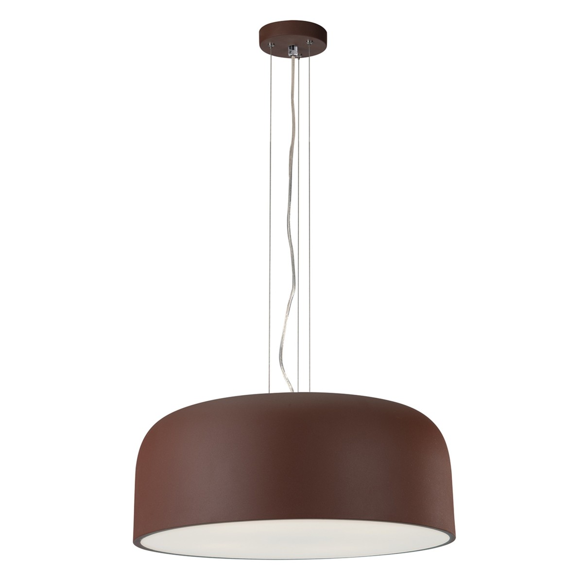 Suspension 4xE27 blanche ou bronze | Mondialshop
