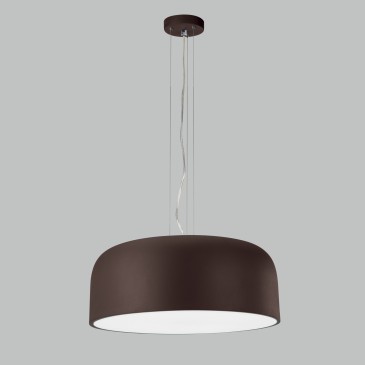 Suspension 4xE27 blanche ou bronze | Mondialshop