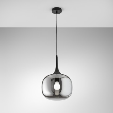 Sospensione Stile Scandinavo Bianco o Grigio E27 | Mondialshop