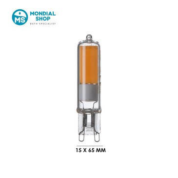 Lot de 2 ampoules LED G9 4W 360° | Mondialshop