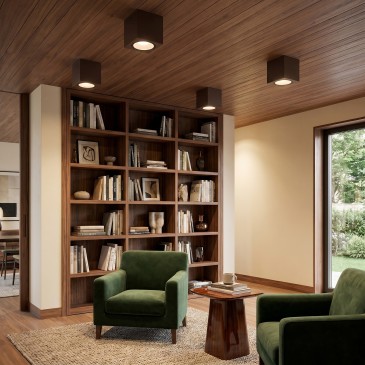 Plafoniera Esterni Quadrata IP54 | Mondialshop