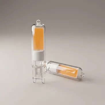 Ampoules LED G9 4W, lumière chaude | Mondialshop