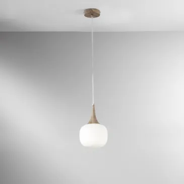 Lustre industriel en verre transparent | Mondialshop