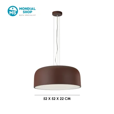 4xE27 Pendelleuchte in Weiß oder Bronze | Mondialshop