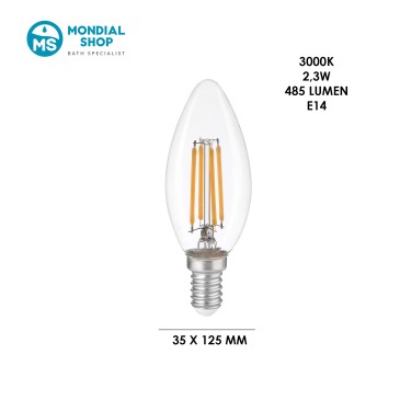 Ampoule LED E14 2,3 W | Mondialshop
