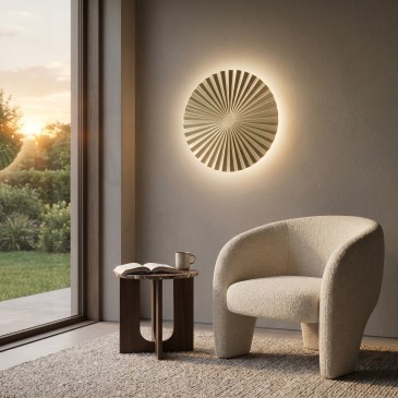 applique a LED integrato da 20W, la scelta ideale per unire sostenibilità e design contemporaneo.