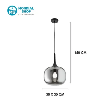 Sospensione Stile Scandinavo Bianco o Grigio E27 | Mondialshop