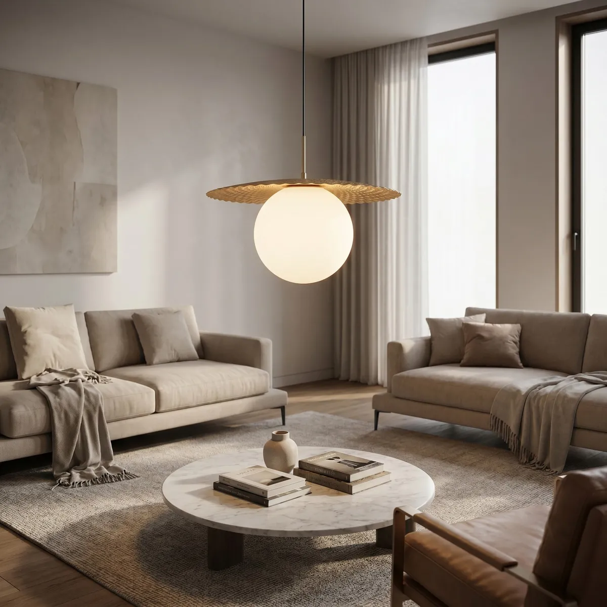 Sospensione Moderna E27 Nera o Oro | Mondialshop